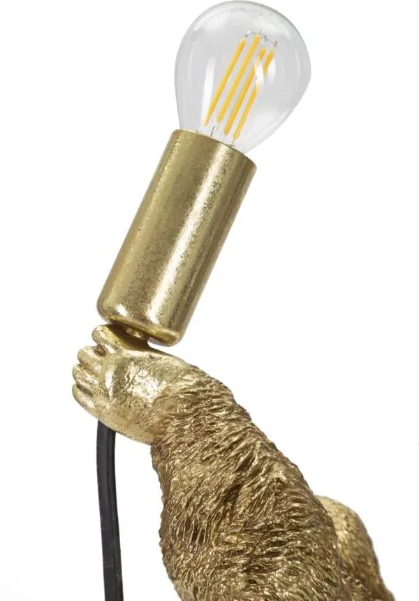 Stolná lampa Gorilla 40 cm zlatá