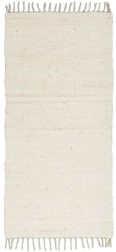 Ib Laursen Bavlnený behúň na podlahu Cream 120 × 60 cm