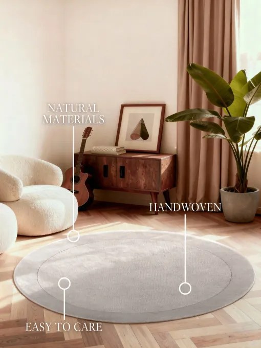 Koberec Villeroy & Boch Kollektion 1812 Kivi Grey kruh