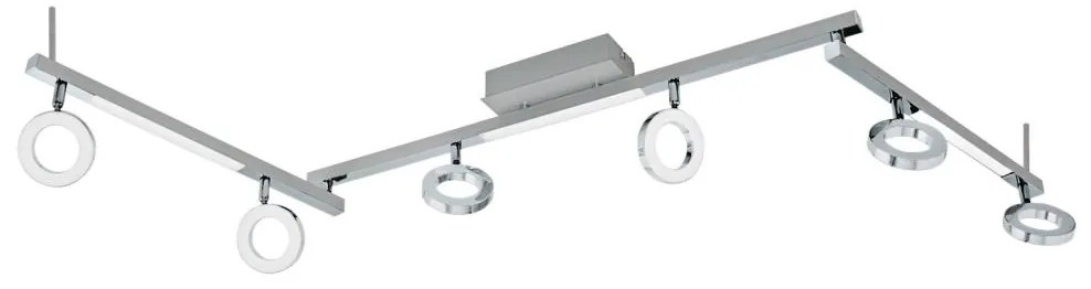 Eglo 96183 - Bodové svietidlo CARDILLIO 1 6xLED/3,2W + 3xLED/3,3/230V