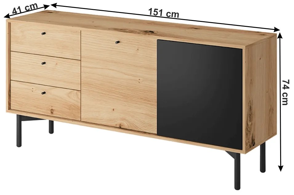 Komoda Forello FK 151. Vlastná spoľahlivá doprava až k Vám domov. 1017231