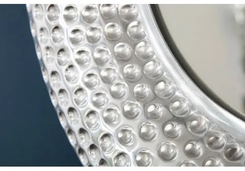 Zrkadlo 40395 Ø60cm Orient silver aluminium  - Komfort-nábytok