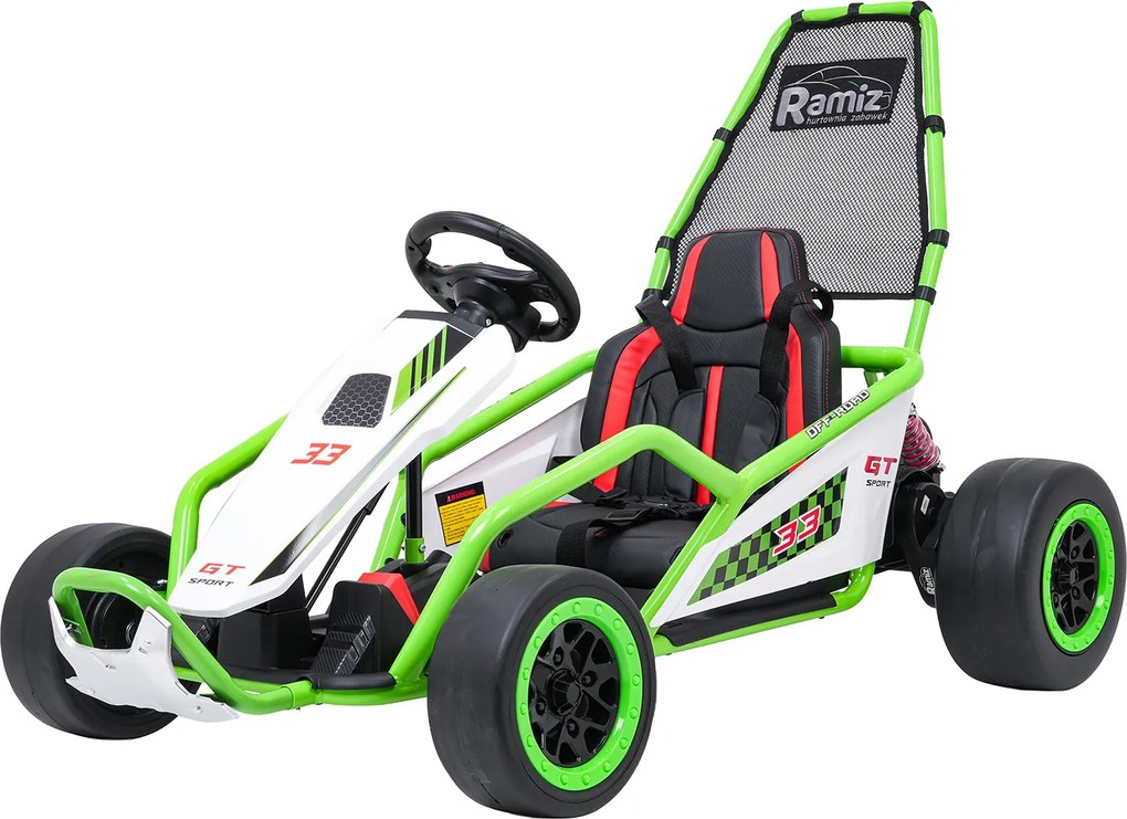 Ramiz Motokára TORNADO s funkciou Drift zelená