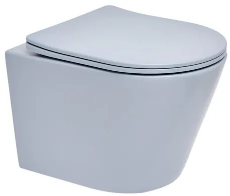 Wc s doskou softclose závesné SAT Infinitio mat  so zadným odpadom SATINF010RREXPDBLM