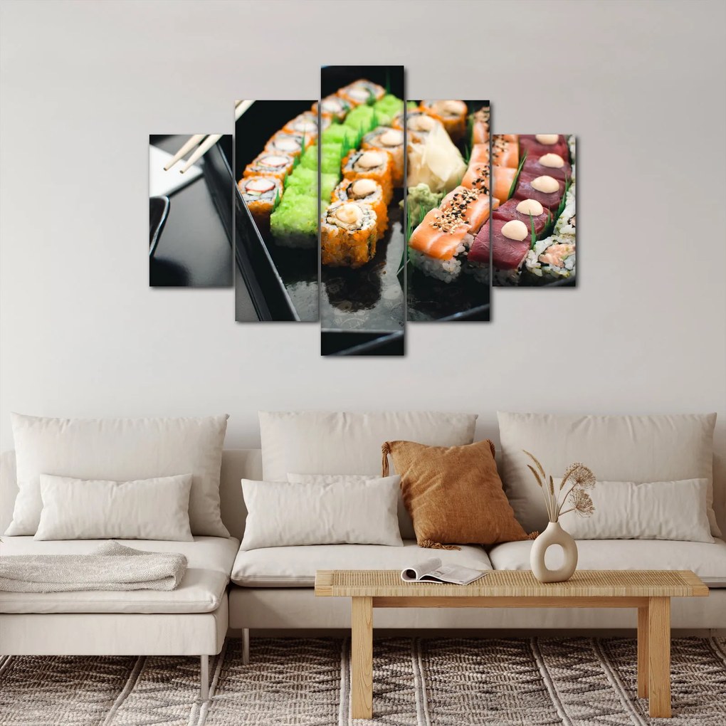 Obraz - Sushi (150x105 cm)