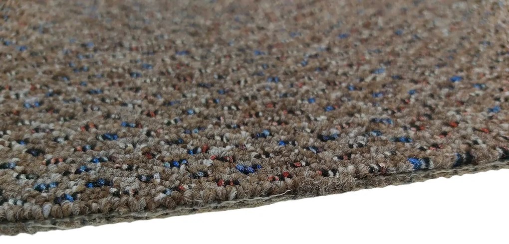 Timzo, Koberec metráž New Techno 3516 tm. béžové, na mieru, šíře 4m,5m, béžová, ab (mriežka), chodba / predsieň