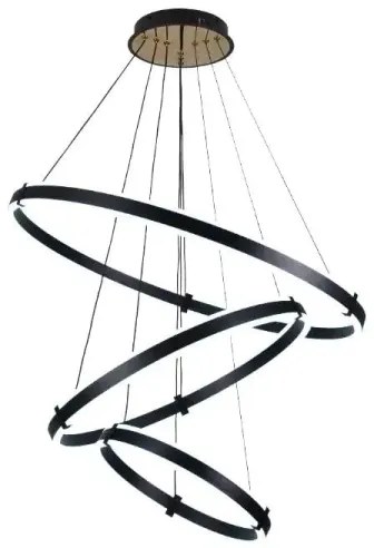 LED Stmievateľný luster na lanku LED/250W/230V 3000-6500K + diaľkové ovládanie