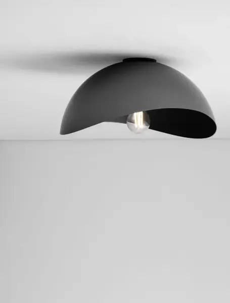 LED čierne moderné stropné svietidlo Opsi 30