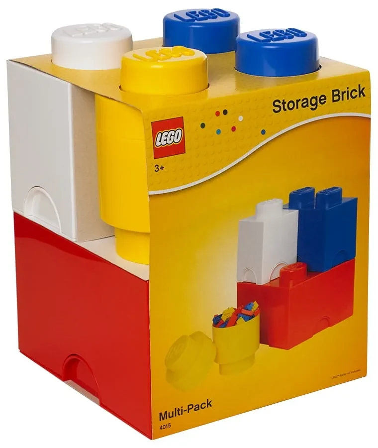Sada 4 úložných boxov LEGO®