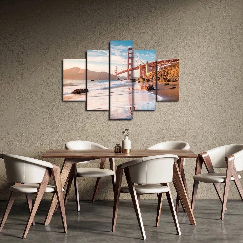 Obraz - Golden Gate Bridge (150x105 cm)