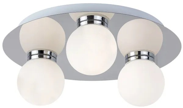Rabalux 2113 - Kúpeľňové stropné svietidlo BECCA 3xG9/28W/230V IP44