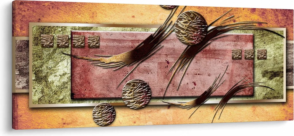 Abstraktný obraz (120x50 cm)