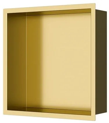 Vstavaná polička SAT Aurum zlatá 33x33 cm SATAURN3030BG