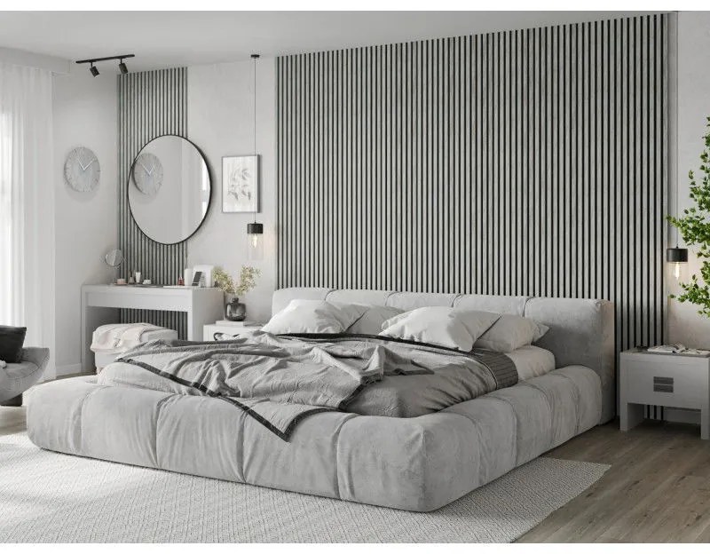 Mexen Lam-F, akustické stenové lamely 275 × 31,5 cm, filc 6 mm, dub ľadový, S105-275317-2812-061