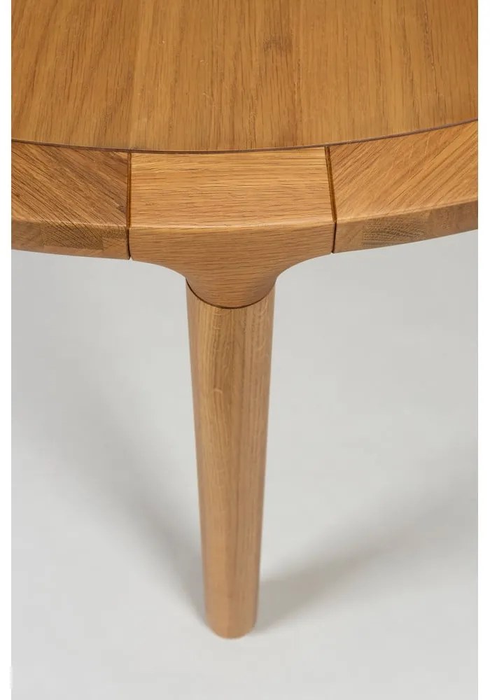 Okrúhly jedálenský stôl v dekore duba ø 128 cm Storm – Zuiver