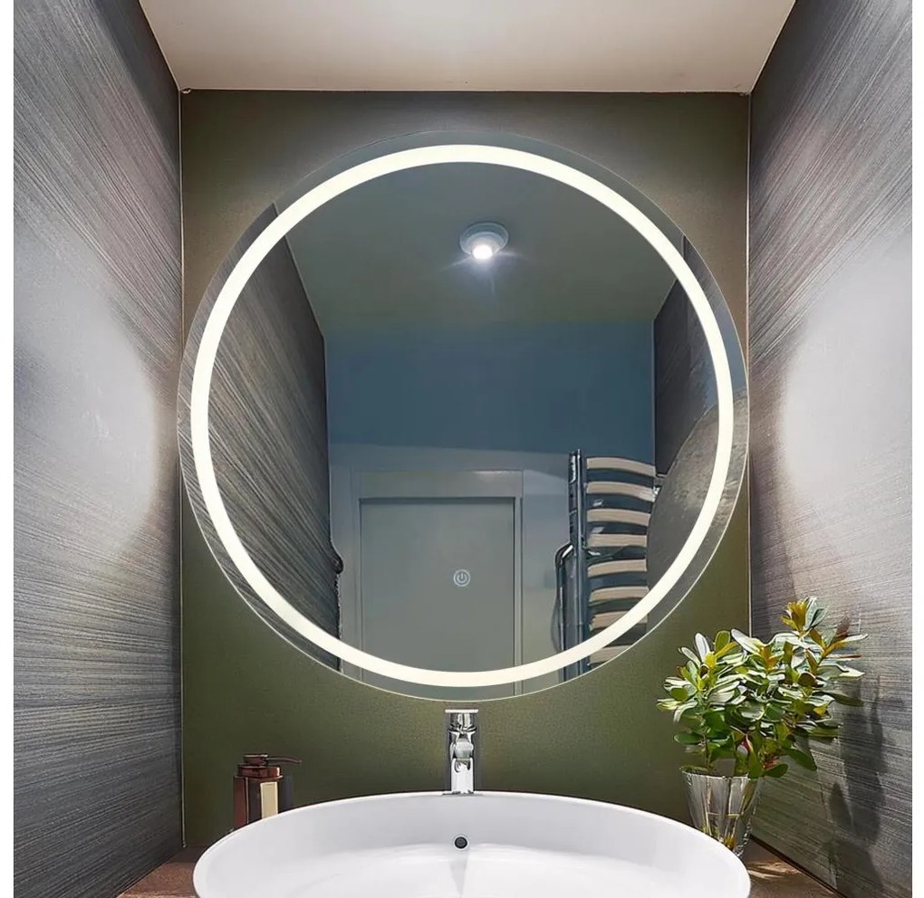 Globo 84034 - LED Stm. zrkadlo s podsvietením RIVAS LED/16W/230V 4000K pr. 75 cm