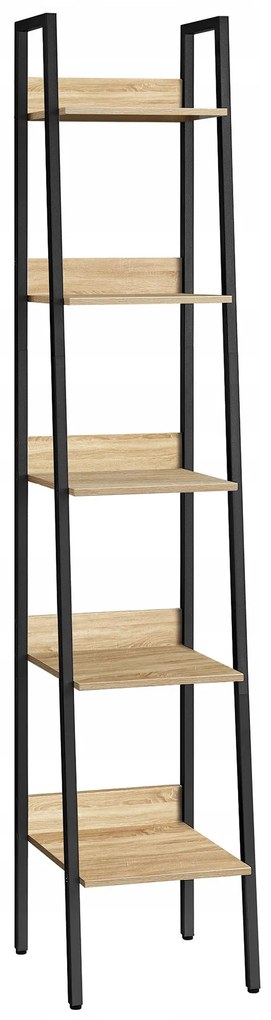 Regál TAYLOR SONOMA 5 políc, 170x33,8 cm
