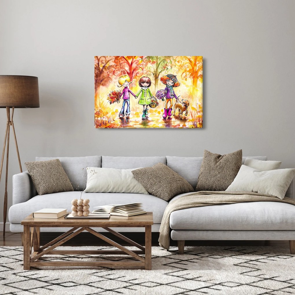 Obraz - Priateľstvo (90x60 cm)