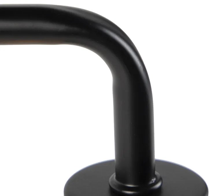 Moderná stolná lampa čierna - Facil