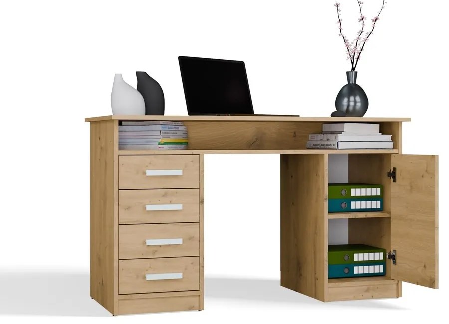 Písací stôl ADA 125 cm dub artisan