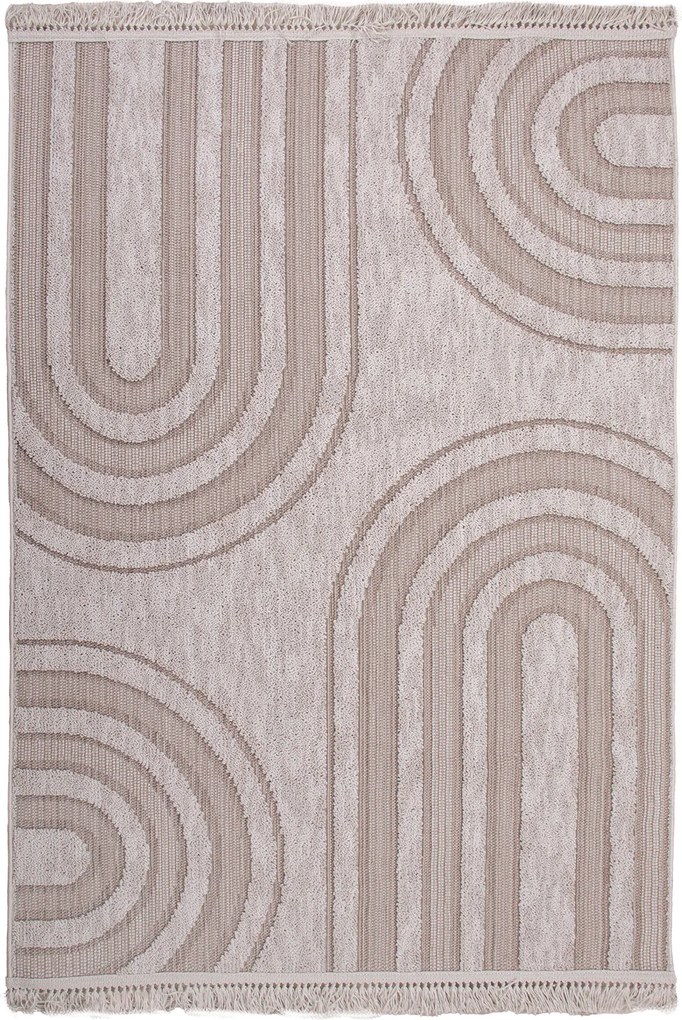 Koberec Benita 092A D.BEIGE/CREAM rozmery koberec: 160x230 cm