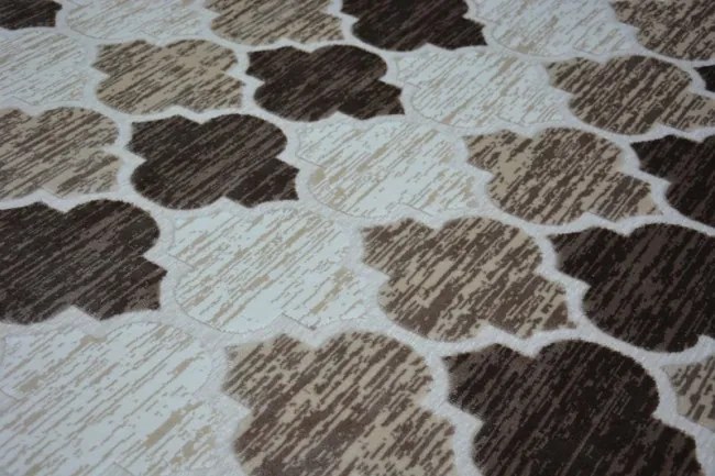 Koberec YAZZ 3766 D.Beige/Brown Trellis