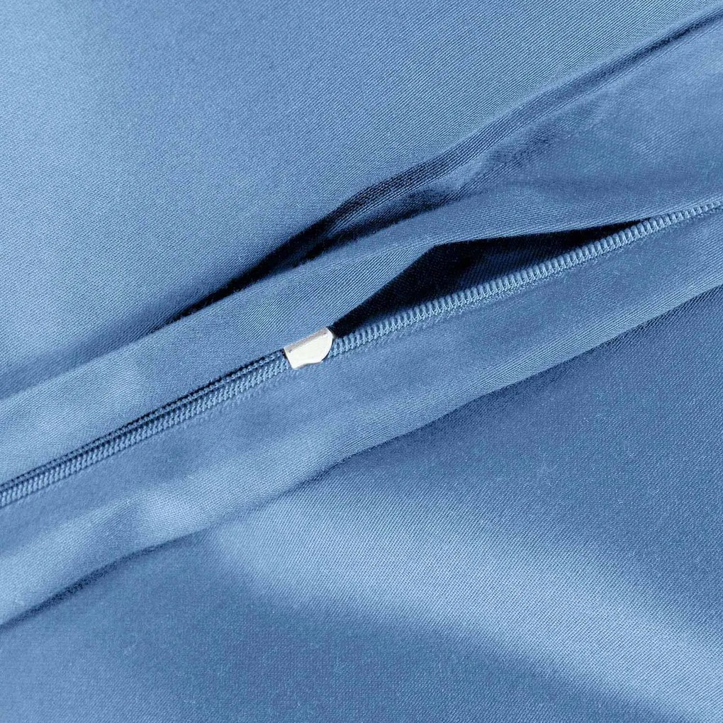 SATÉNOVÉ OBLIEČKY SATYNLOVE CLASSIC 160X200 CM, 2KS 70X80 CM MODRÉ