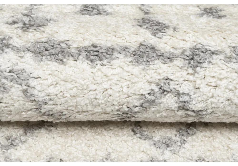 Kusový koberec shaggy Poema krémový 80x150cm