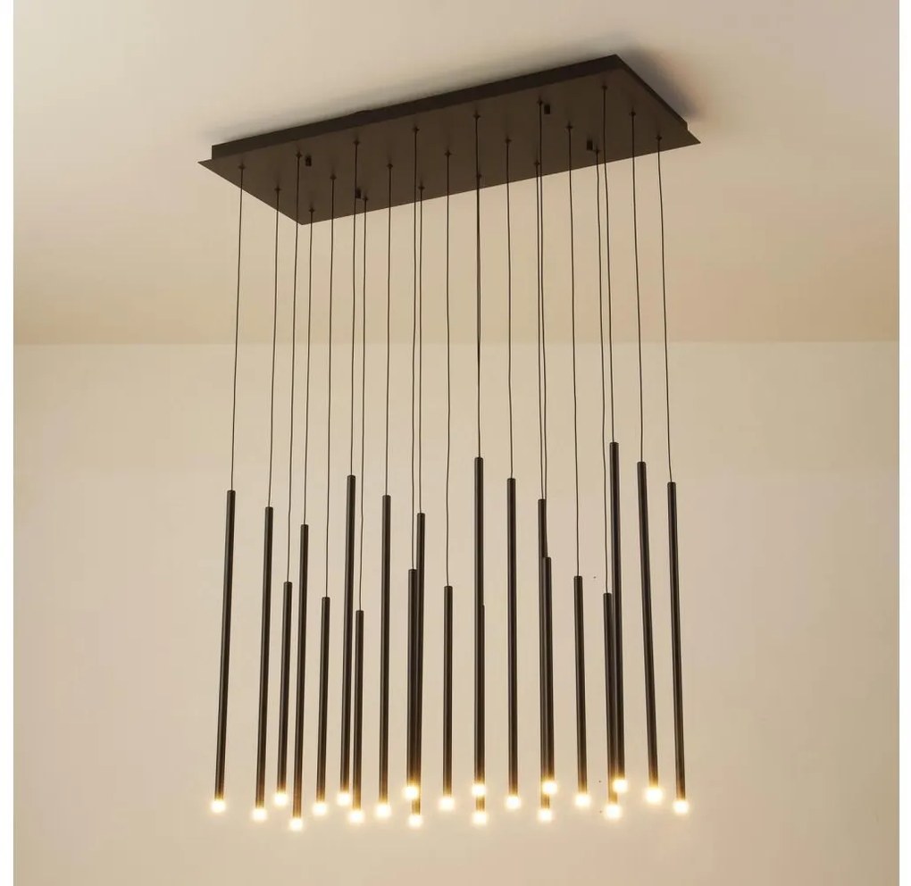 LED Luster na lanku LED/47W/230V 3000K