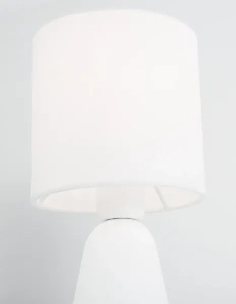 Dizajnová stolová lampa Zero 12 biele