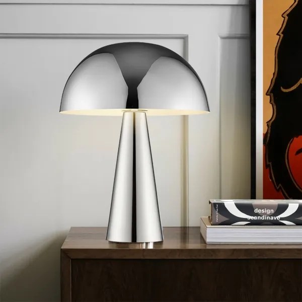 Brilliant - Stolná lampa SIGRUN 1xE14/28W/230V lesklý chróm