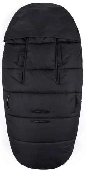 PETITE&amp;MARS - SADA Detský fusak 4v1 COMFY + rukávniky na kočík Forever Black