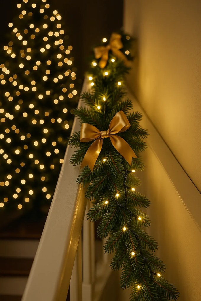 Vianočné svetielka vnútorné teplá biela 500 LED