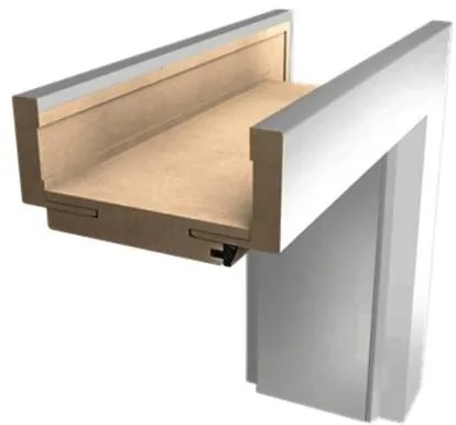 Tunel na posuv do pouzdra DRE 80 cm pre hrúbku steny 12,5 cm T125BM80