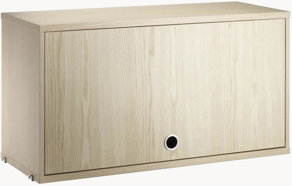 Skrinka's výklopnými dvierkami String System, Š 78 x H 30 cm