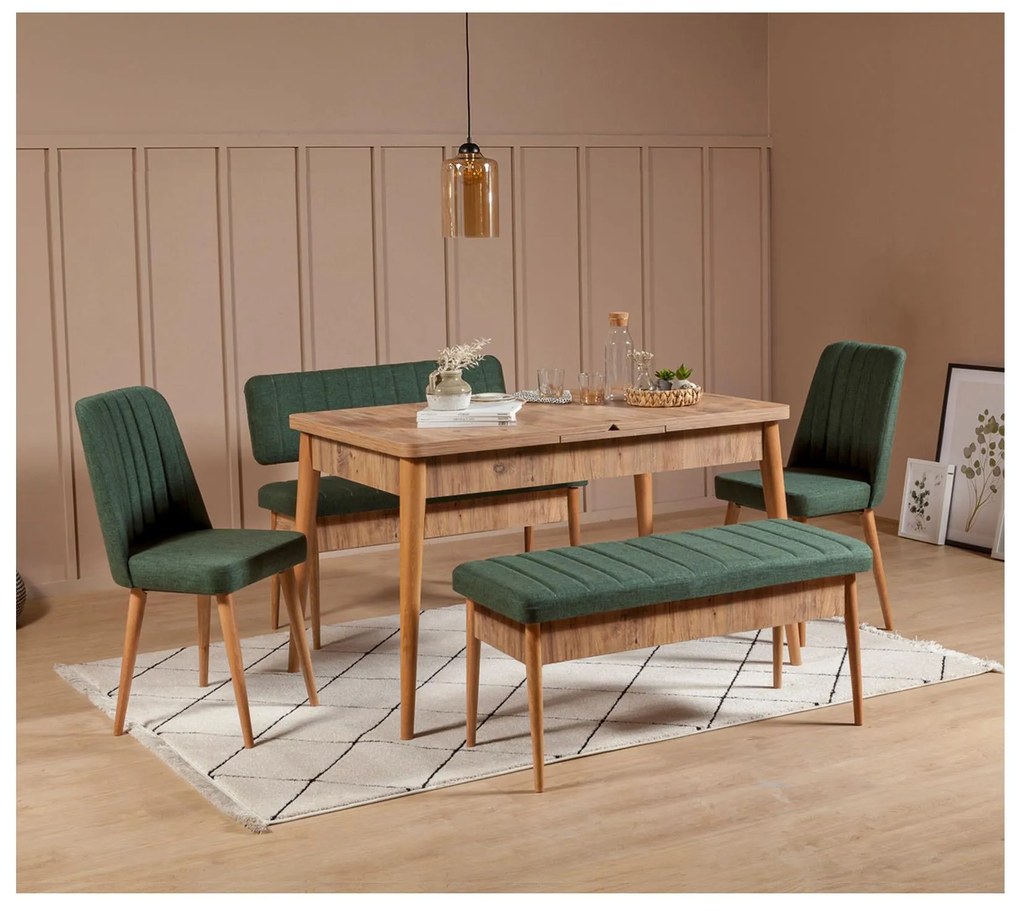 Lavica Vlasta 3 (atlantická borovica drevo + zelená) (s úl. priestorom). Akcia -16%. Vlastná spoľahlivá doprava až k Vám domov. 1089577