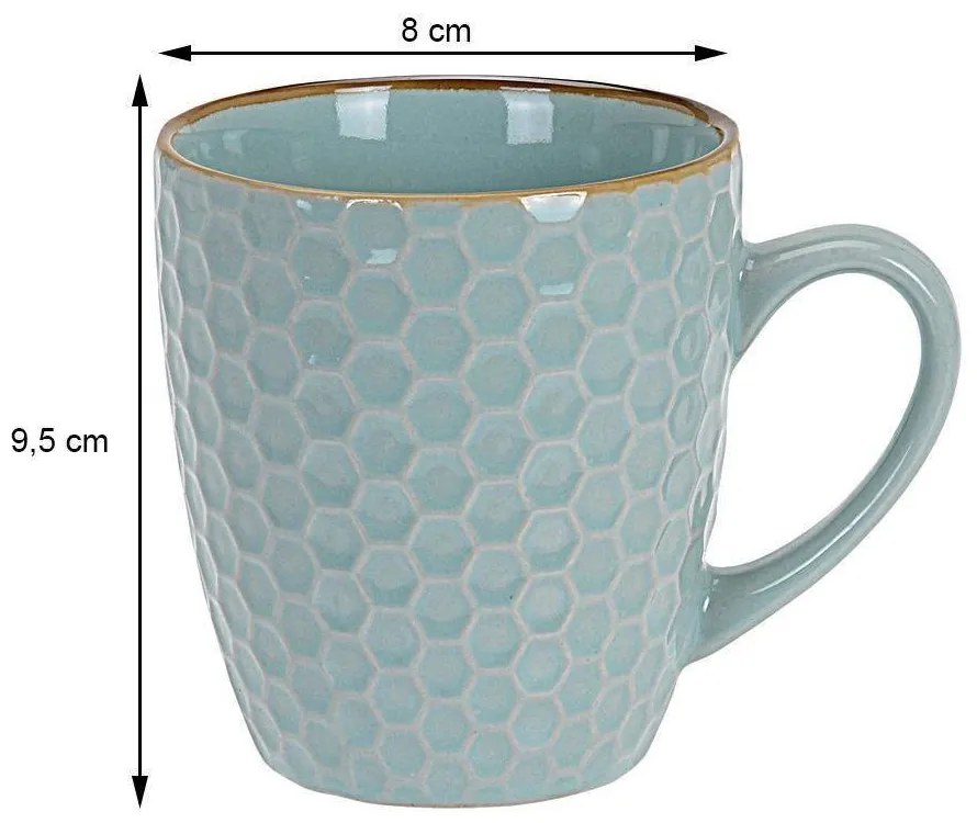 Súprava 4 hrnčekov Ceran 300 ml