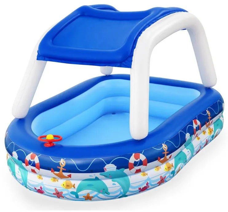 Nafukovací bazén so strieškou Sea Captain Bestway 54370