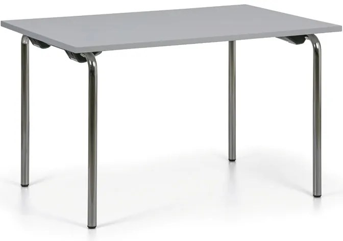 Skladací stôl SPOT, 120x80 cm, sivá