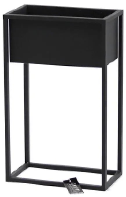 Stojan na kvety s črepníkom 60x40x21 cm