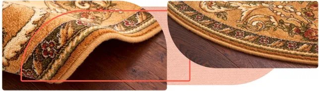 Koberec Agnella Isfahan Dafne Sahara ovál