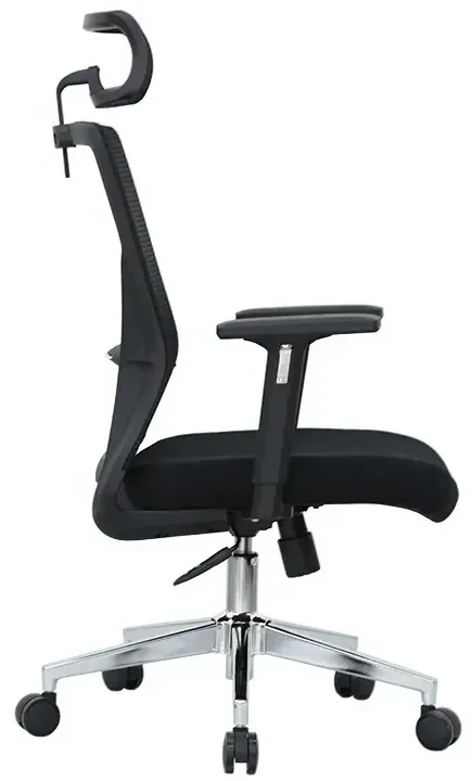 Kancelárska ergonomická stolička Neoseat JENNY — čierna, nosnosť 150 kg