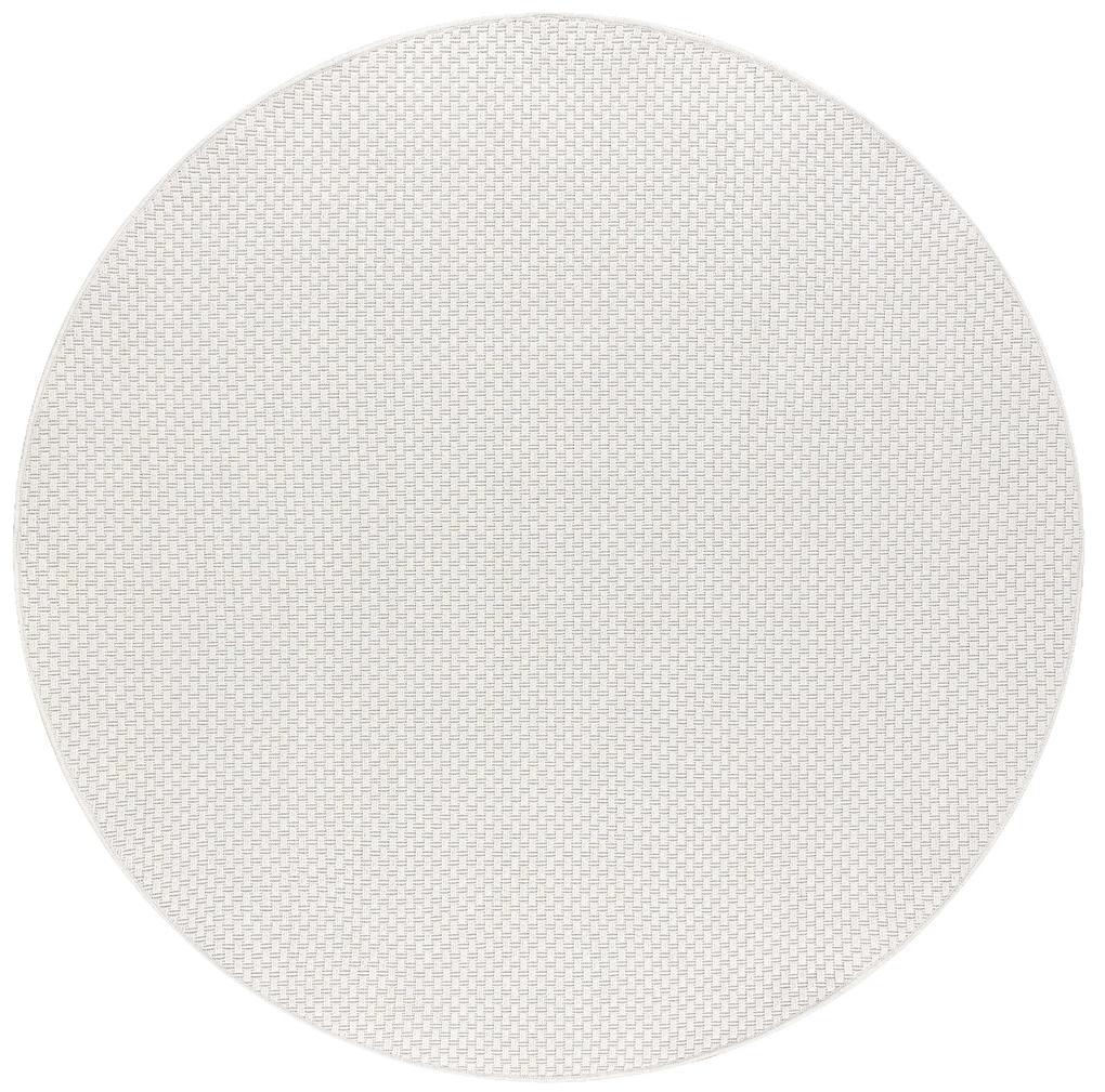 Koberec Kruh TIMO 6272 SIZAL exteriérový biely