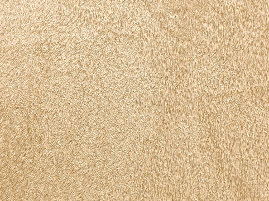 Deka 125 x 150 cm piesková béžová NAMDU Beliani