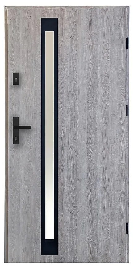 Dvere vchodové Rodos 90P surový dub