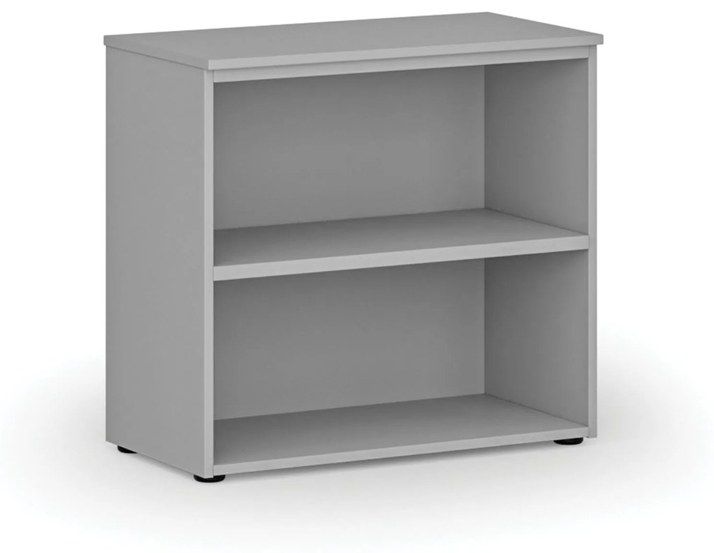 Kancelársky regál PRIMO GRAY, 740 x 800 x 420 mm, sivá