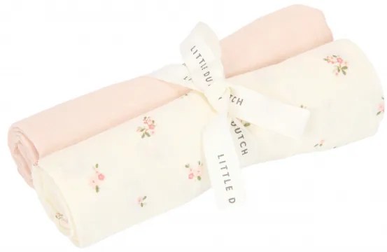 Little Dutch Plienky 70x70cm Fairy Blossom & Blossom 2ks