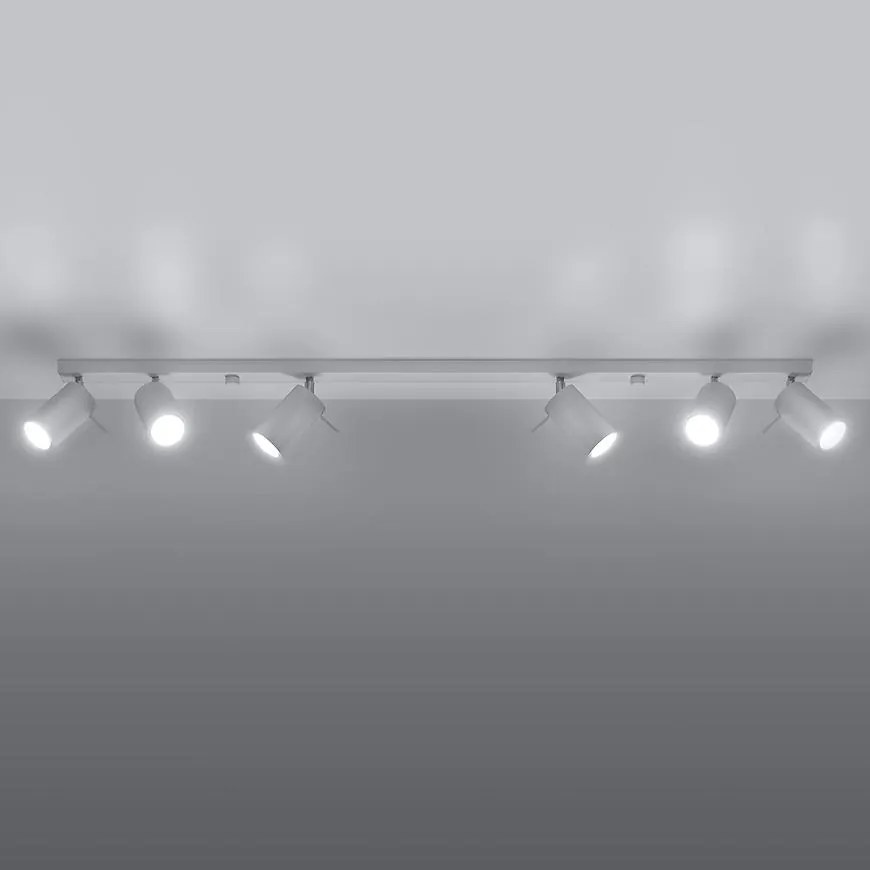 Stropná Lampa Oregon 6L WHITE A-333