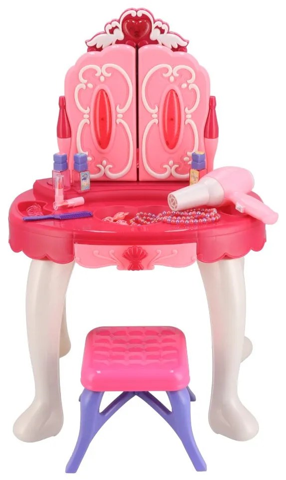 Detský toaletný stolík so stoličkou Baby Mix Amanda