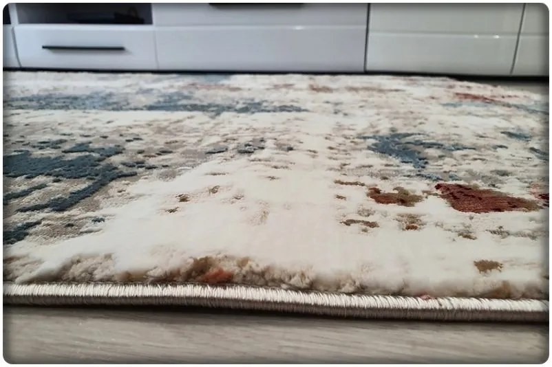 Dekorstudio Moderný koberec LUXESS vzor 89 bordový Rozmer koberca: 80x150cm